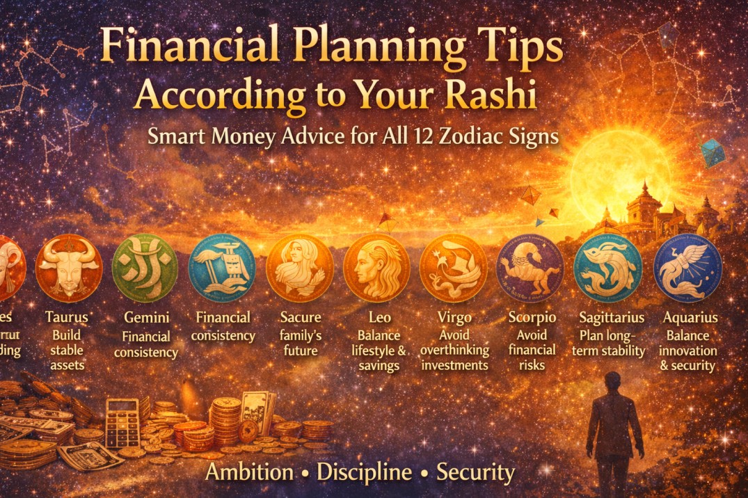 Financial Planning Tips According to Your Rashi: Smart Money Advice for All 12 Zodiac Signs