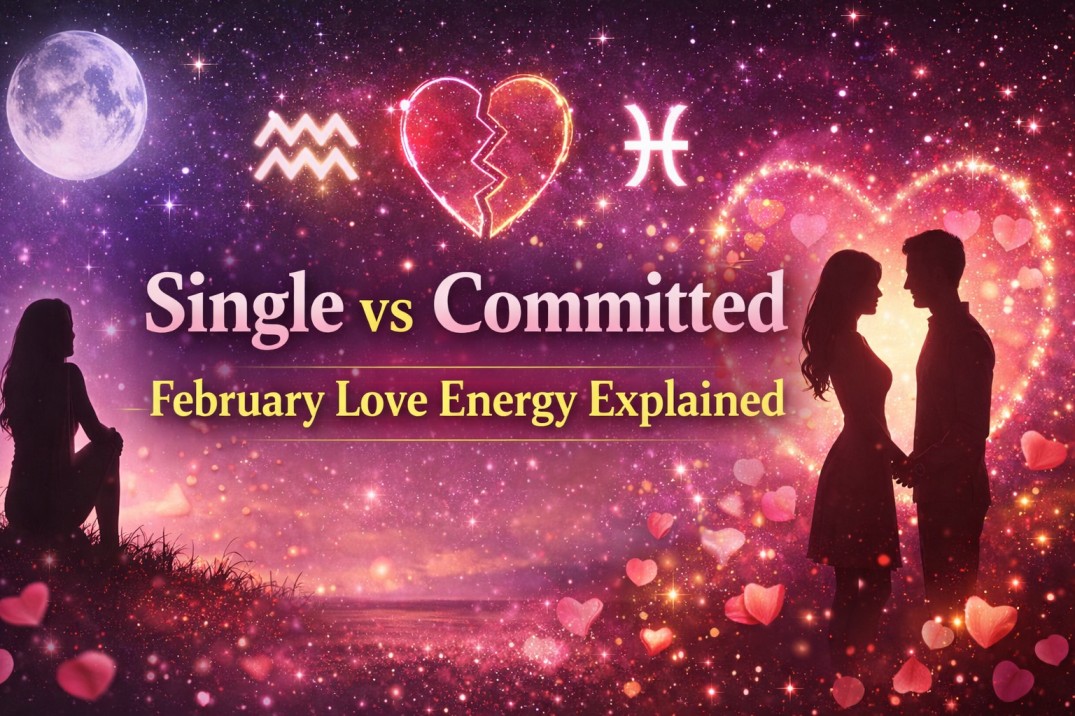 Single vs Committed: February Love Energy Explained (Astrology Guide 2026)