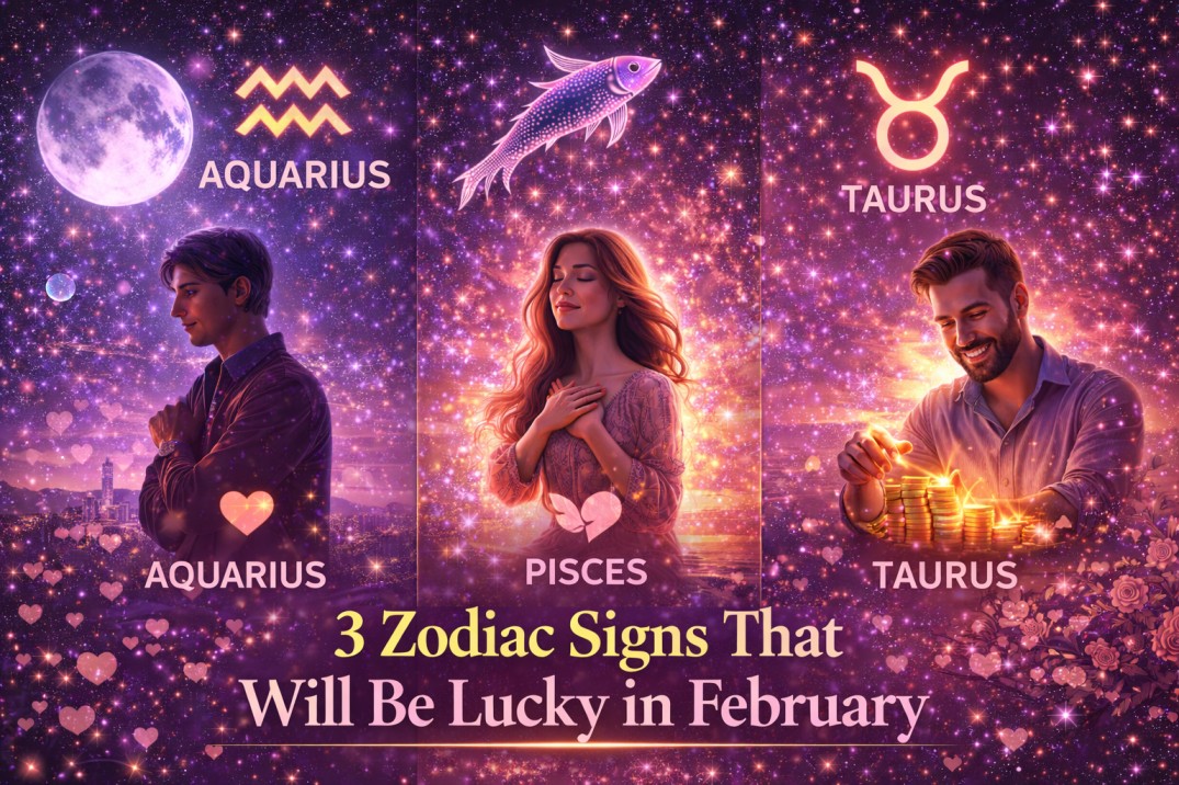 3 Zodiac Signs That Will Be Lucky in February