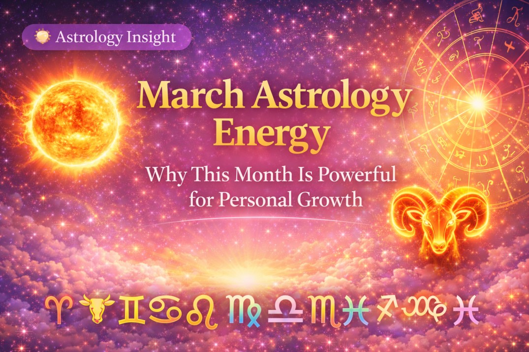 March Astrology Energy: Why This Month Is Powerful for Personal Growth