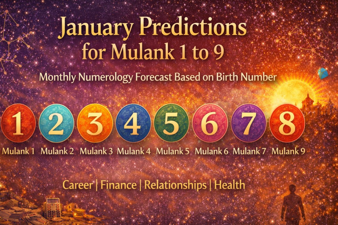 January Prediction for Mulank 1 to 9: Numerology Forecast for a Powerful New Beginning