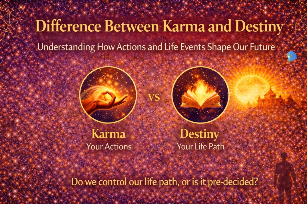 Difference Between Karma and Destiny.